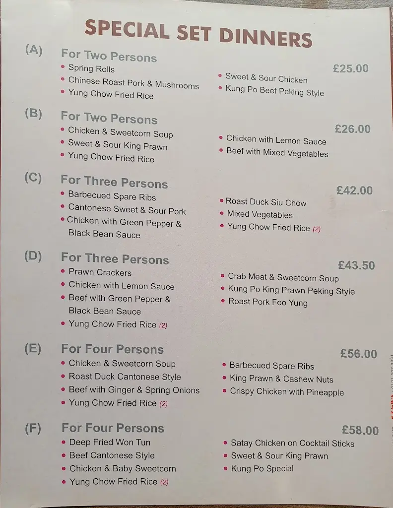 Menu_Lotus Restaurant_Cinderford_image_3
