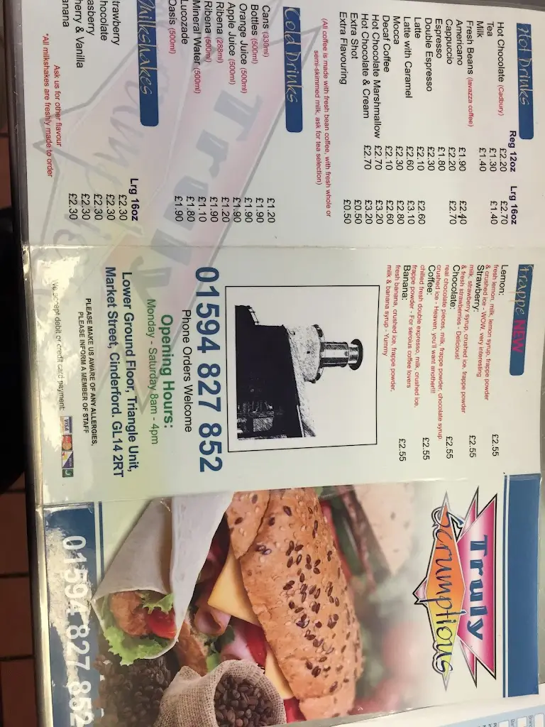 Menu_Truly Scrumptious Cafe_Cinderford_image_2