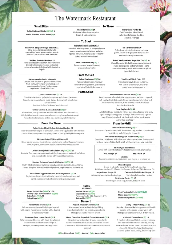 Menu_The Watermark Restaurant_Churt_image_1