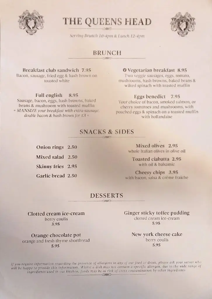 Menu_The Queen's Head_Churt_image_3