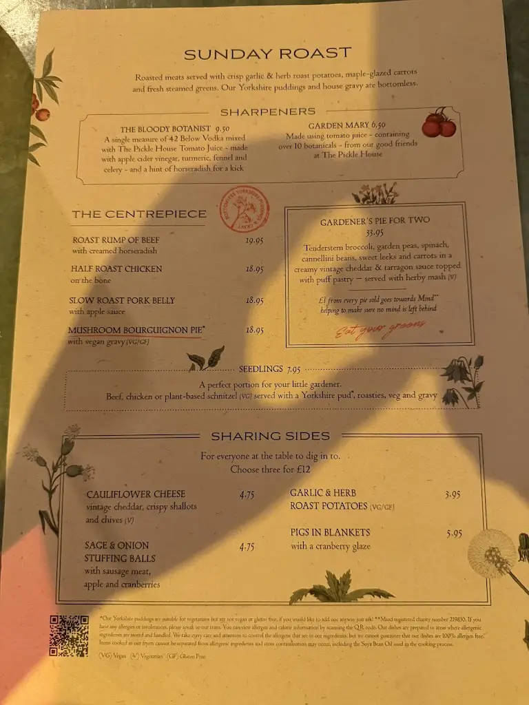 Menu_The Botanist Trinity Leeds_City and Borough of Leeds_image_1