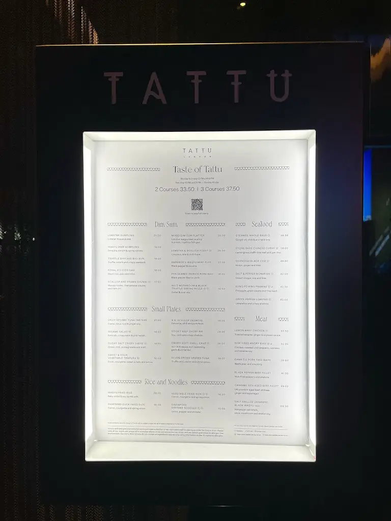 Menu_Tattu London_City of London_image_3