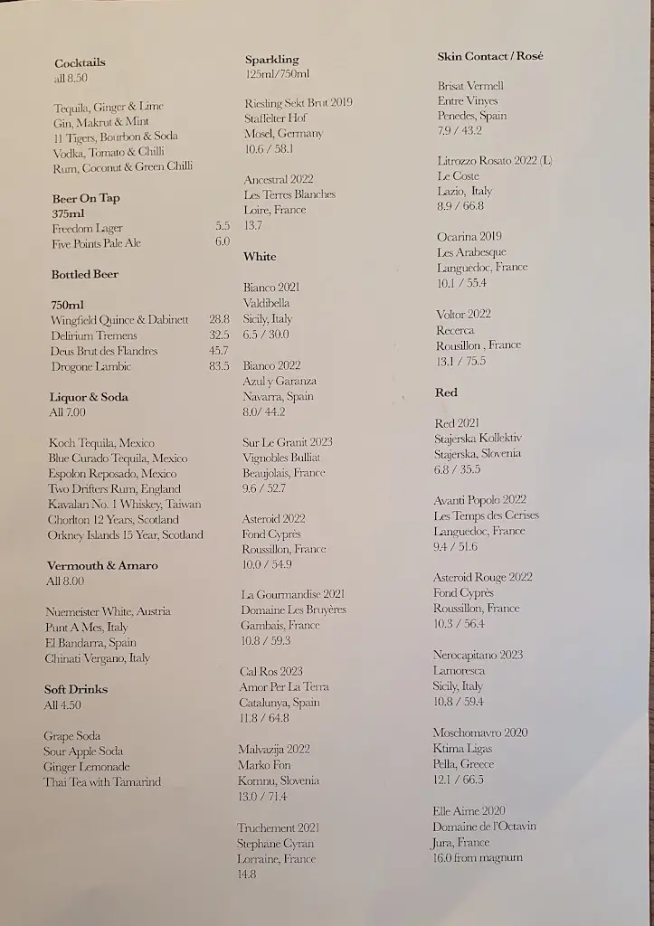 Menu_Kiln_City of London_image_2