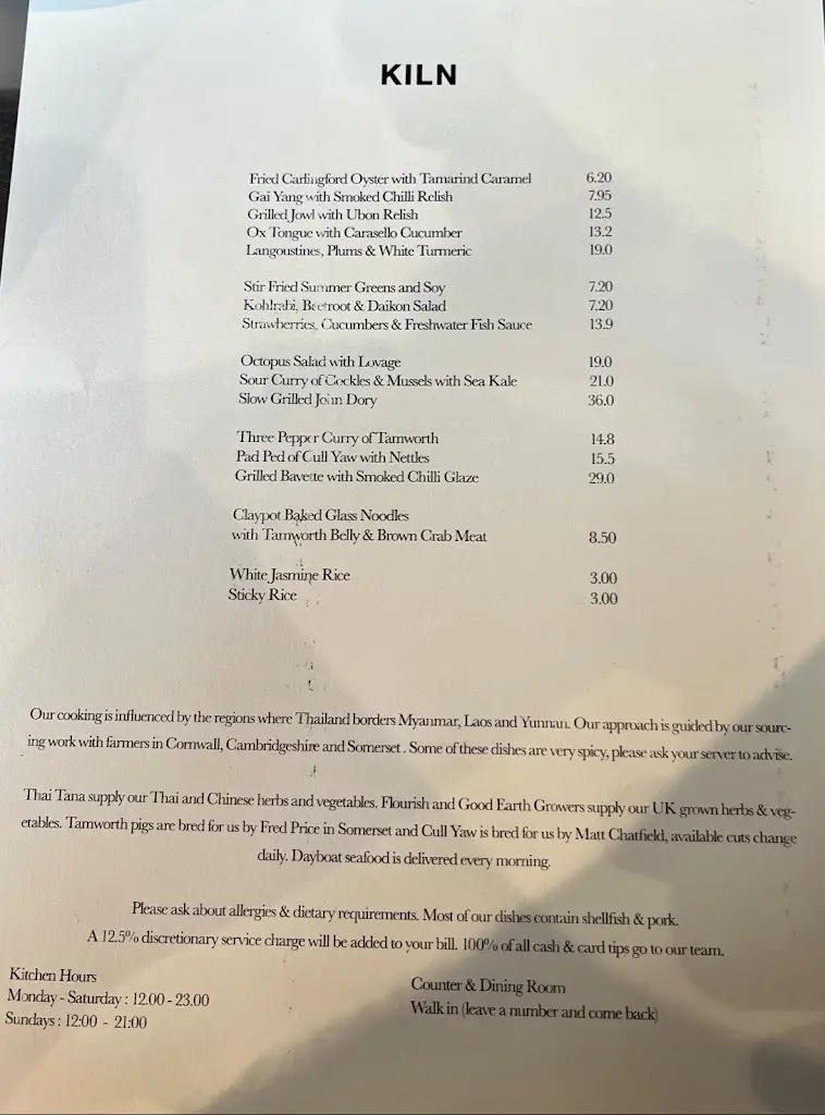 Menu_Kiln_City of London_image_3