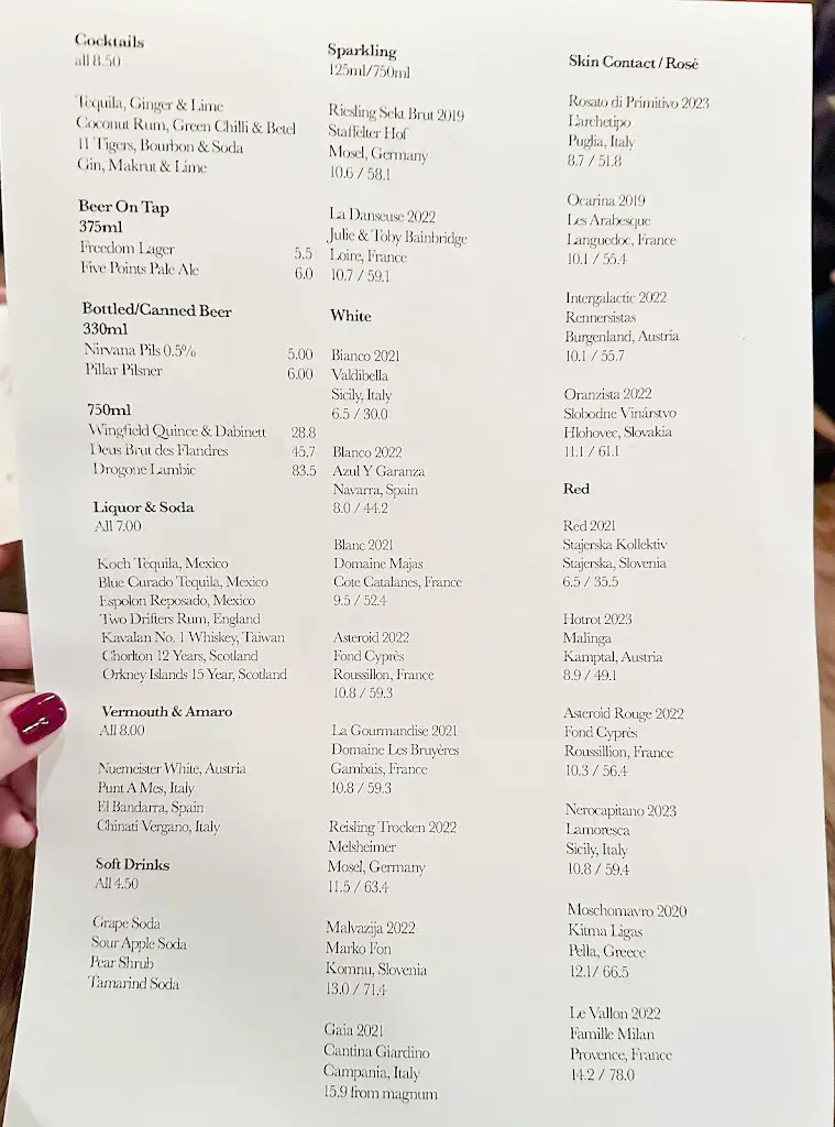 Menu_Kiln_City of London_image_4