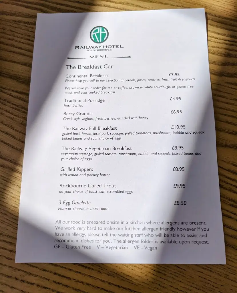 Menu_The Railway Hotel_Alderholt_image_3