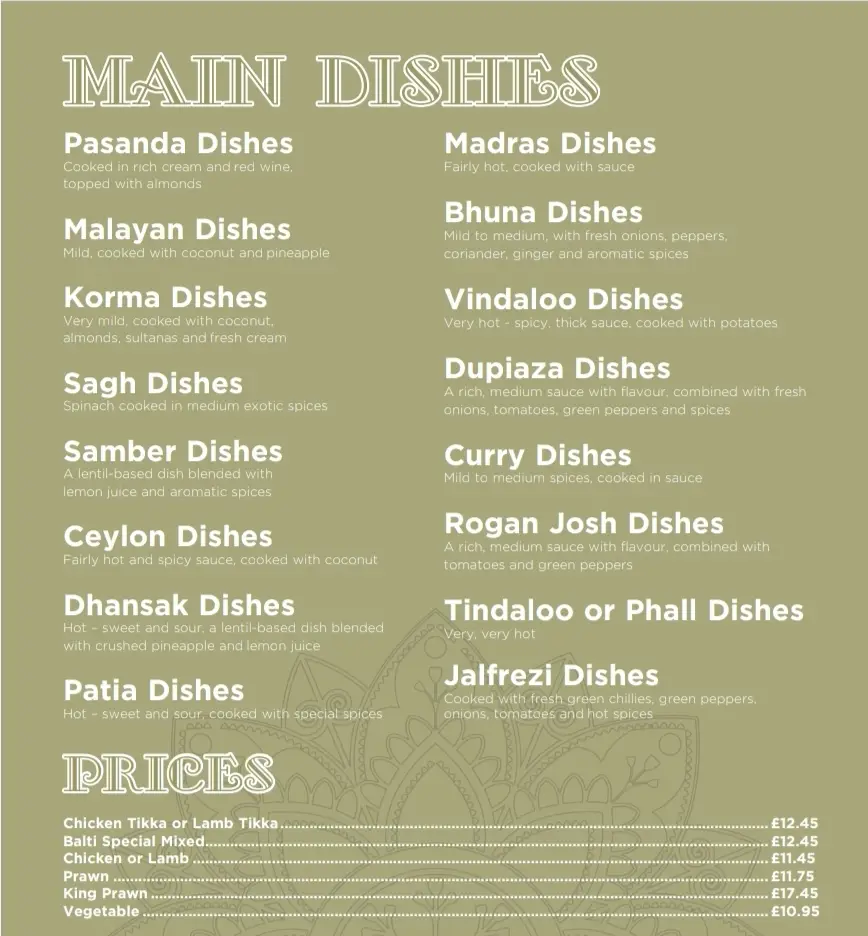 Menu_Balti Stan_Clayton le Moors_image_4