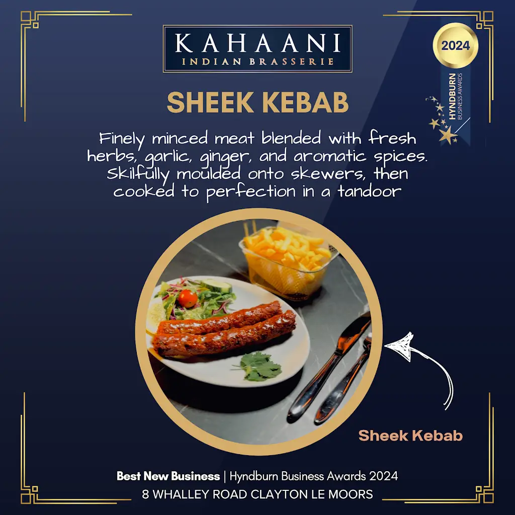 Menu_Kahaani Indian Brasserie_Clayton le Moors_image_2