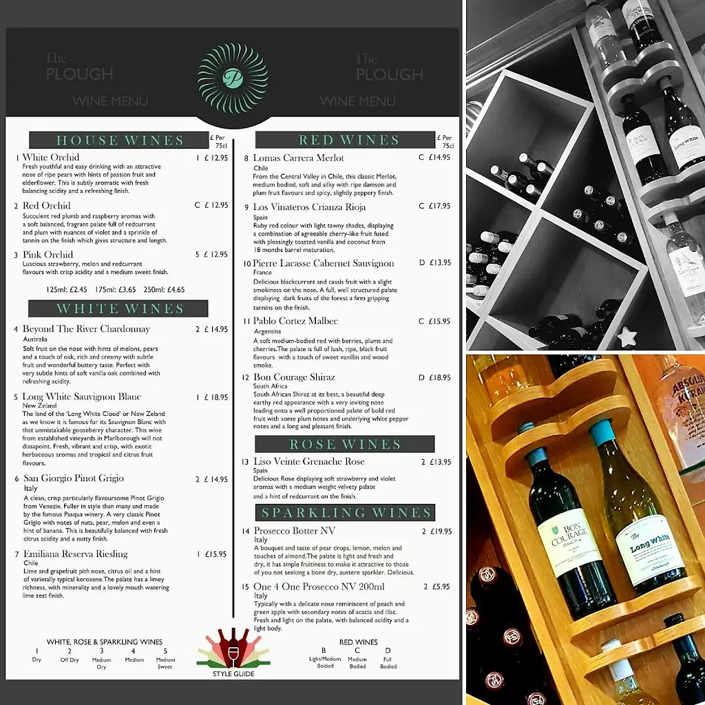 Menu_The Plough Restaurant & Bar, Oswaldtwistle_Clayton le Moors_image_2