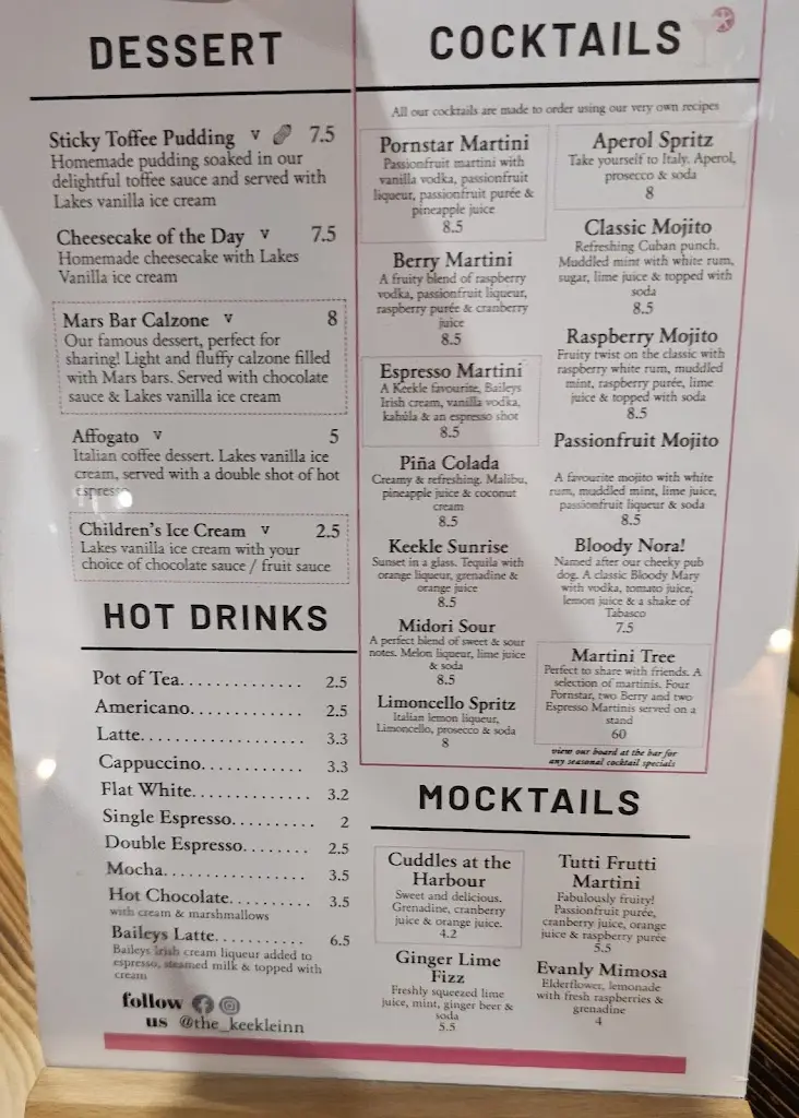 Menu_The Keekle Inn_Cleator Moor_image_2