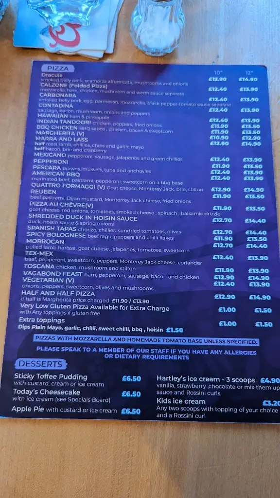 Menu_The Vagabond_Cleator Moor_imagen_3