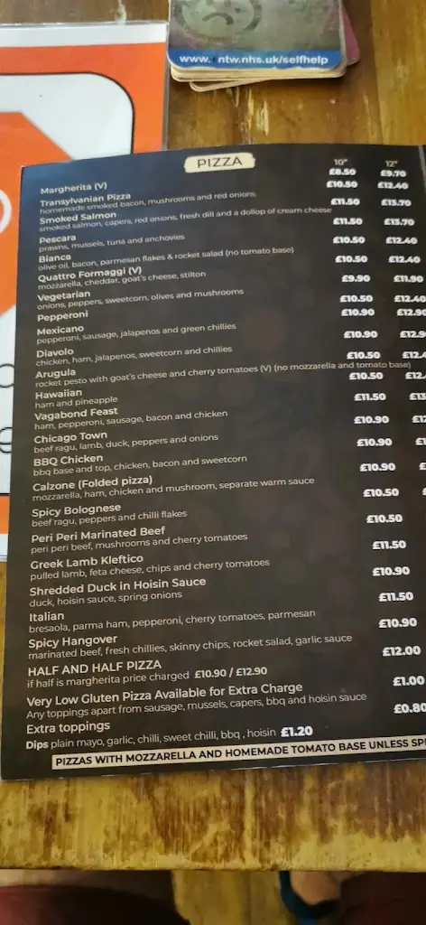 Menu_The Vagabond_Cleator Moor_imagen_4