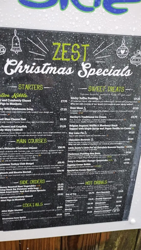 Menu_Zest Harbourside_Cleator Moor_image_1