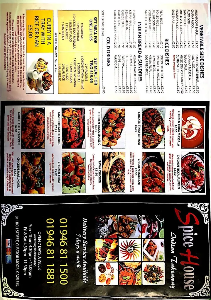 Menu_Spice House_Cleator Moor_immagine_3