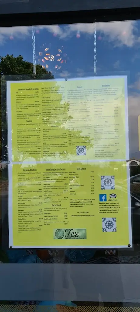Menu_Fez Cleethorpes_Cleethorpes_image_1