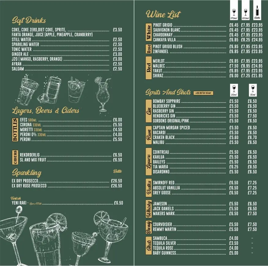 Menu_06 ANKARA TURKISH RESTAURANT_Cleethorpes_image_1