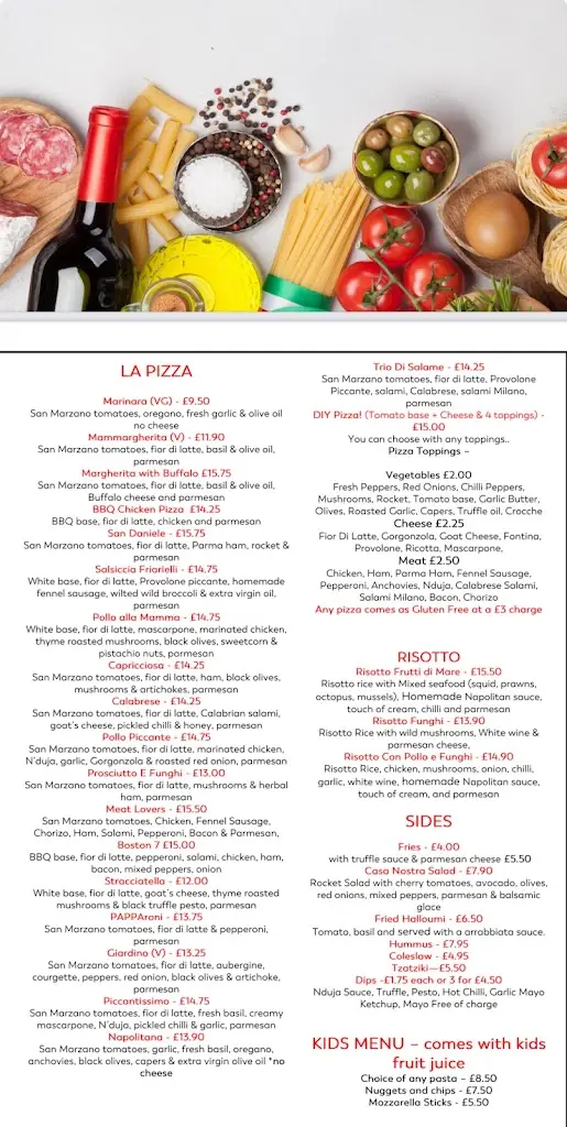 Menu_Casa Nostra_Cleethorpes_image_1
