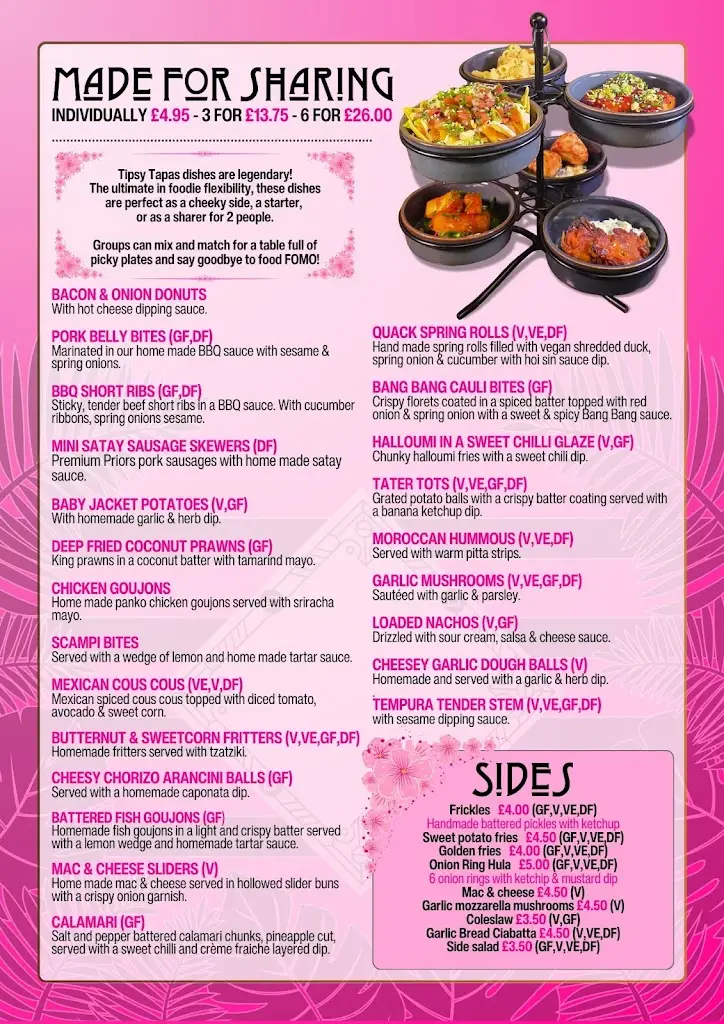 Menu_Tipsy Teapot Restaurant_Clenchwarton_immagine_3