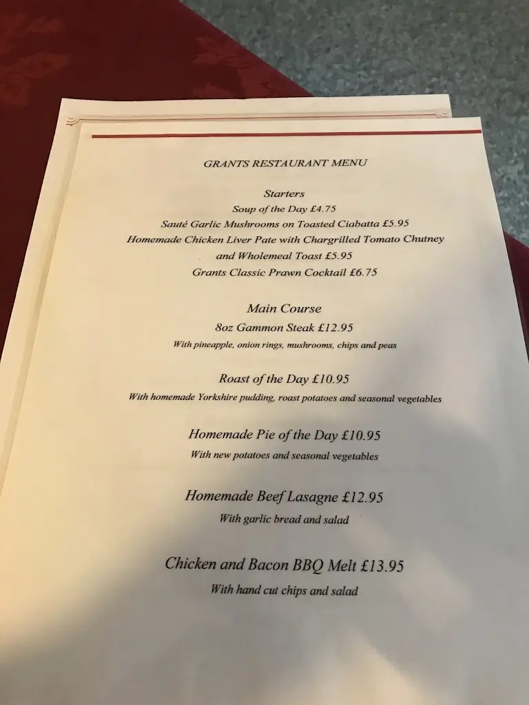Menu_Grants Restaurant_Clenchwarton_image_1
