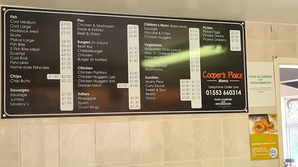 Menu_Coopers Plaice_Clenchwarton_image_2