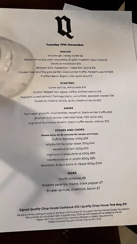 Menu_The Quality Chop House_Clerkenwell_image_3