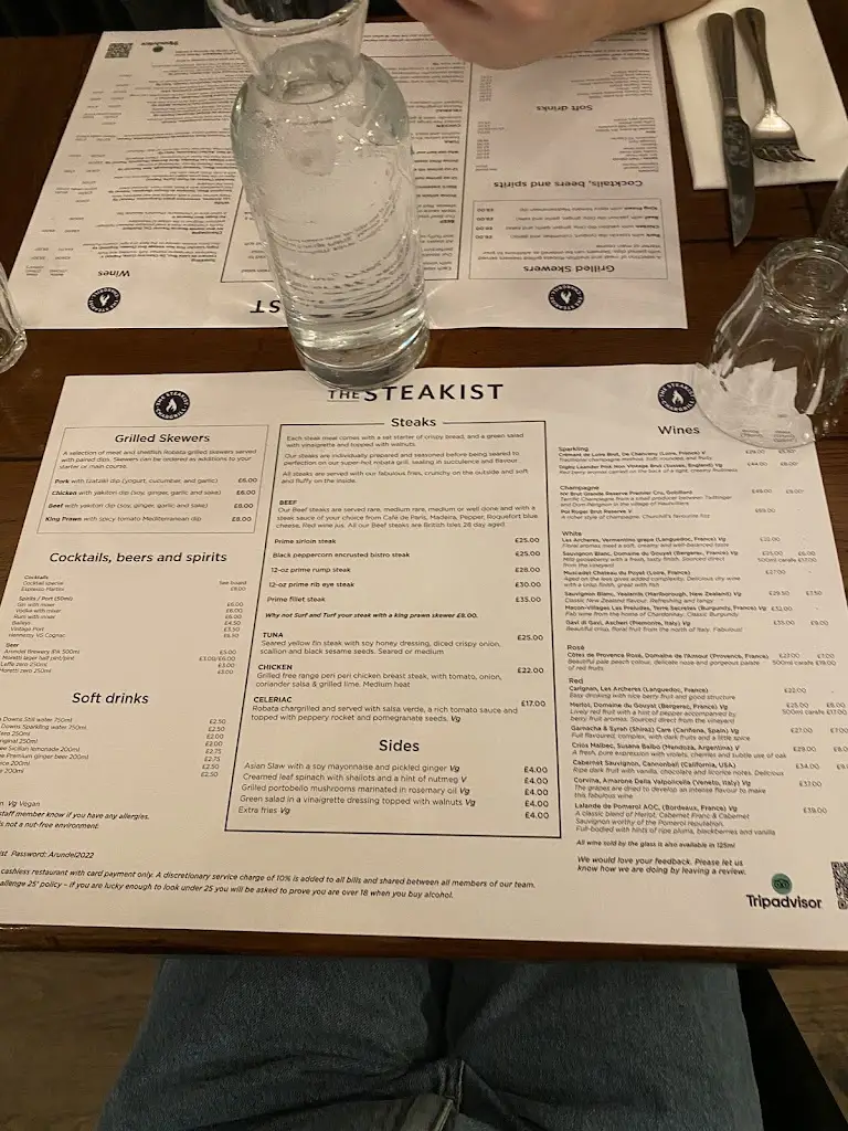 Menu_The Steakist Bistro & Grill_Arundel_image_4