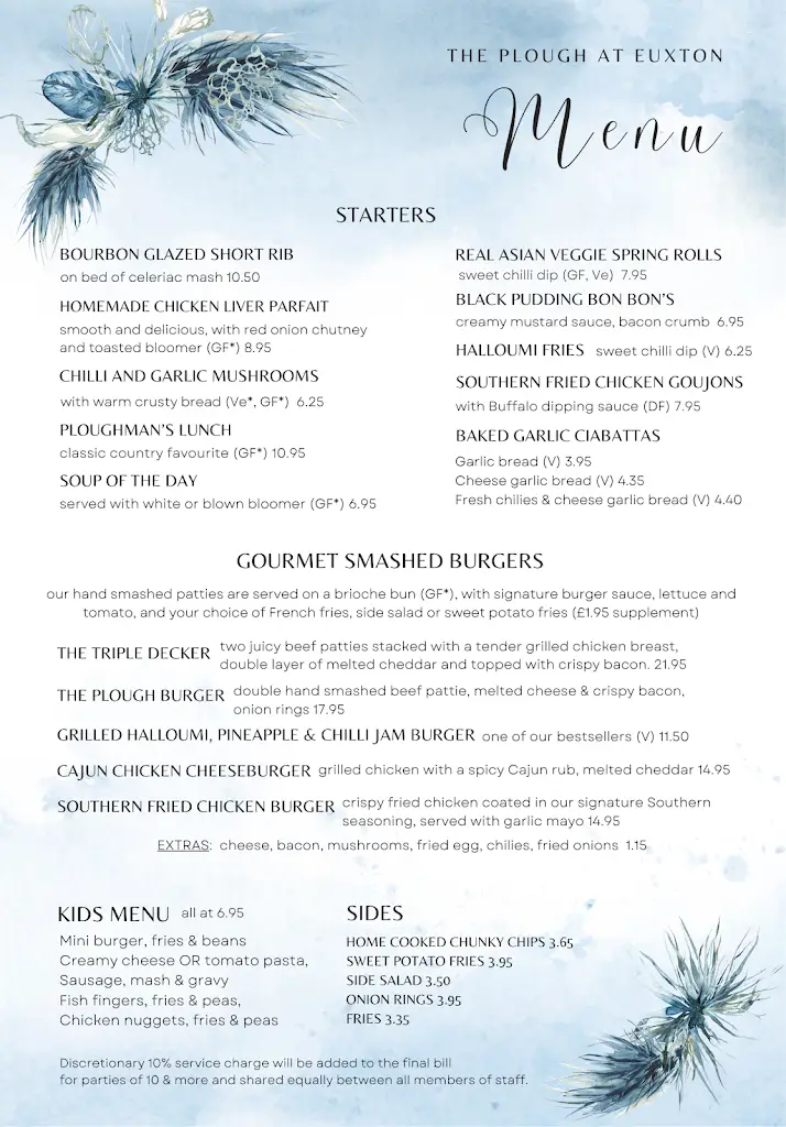Menu_The Plough at Euxton_Clayton-le-Woods_immagine_2