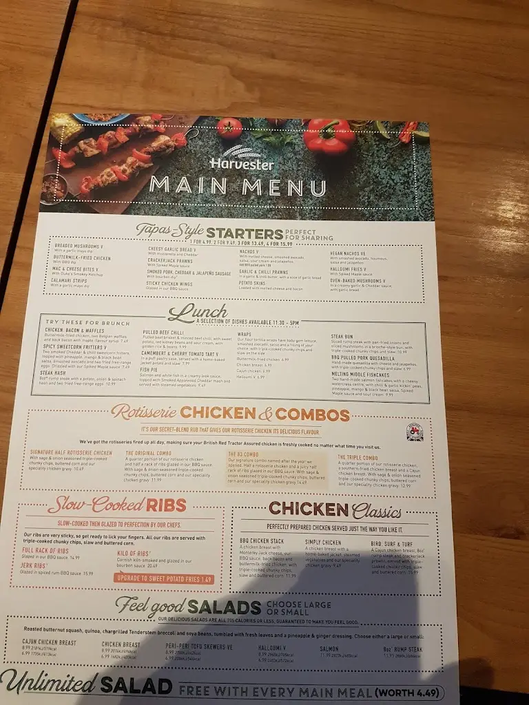 Menü_Buckshaw Harvester_Clayton-le-Woods_Bild_3