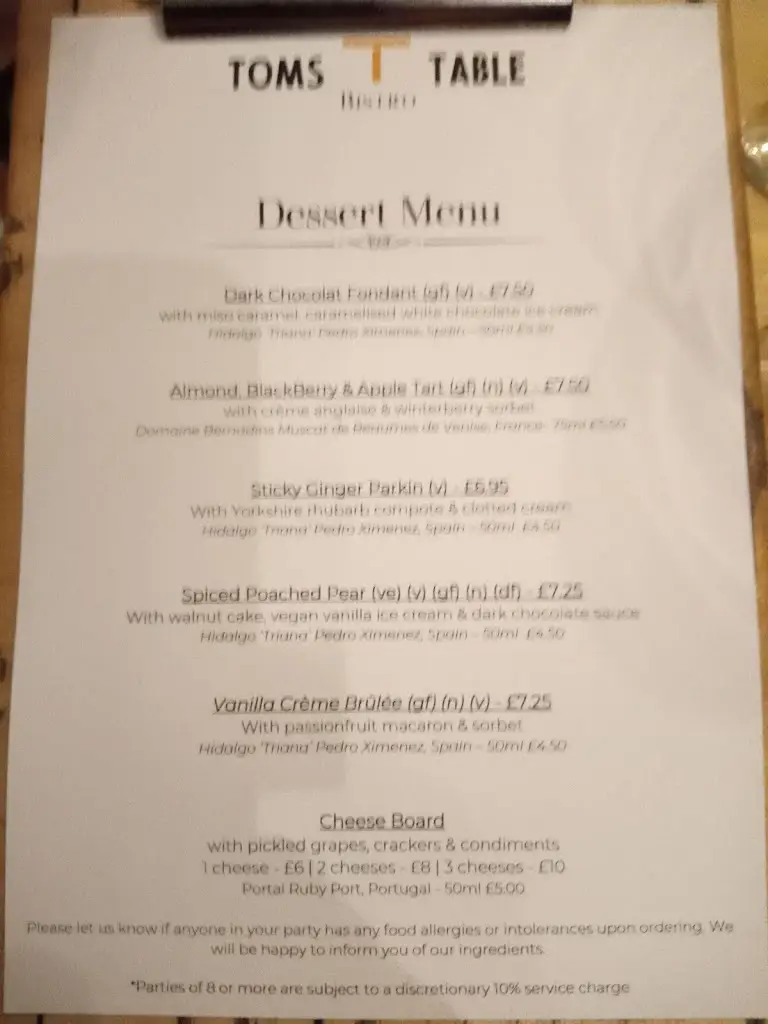 Menu_Toms Table_Clitheroe_immagine_2