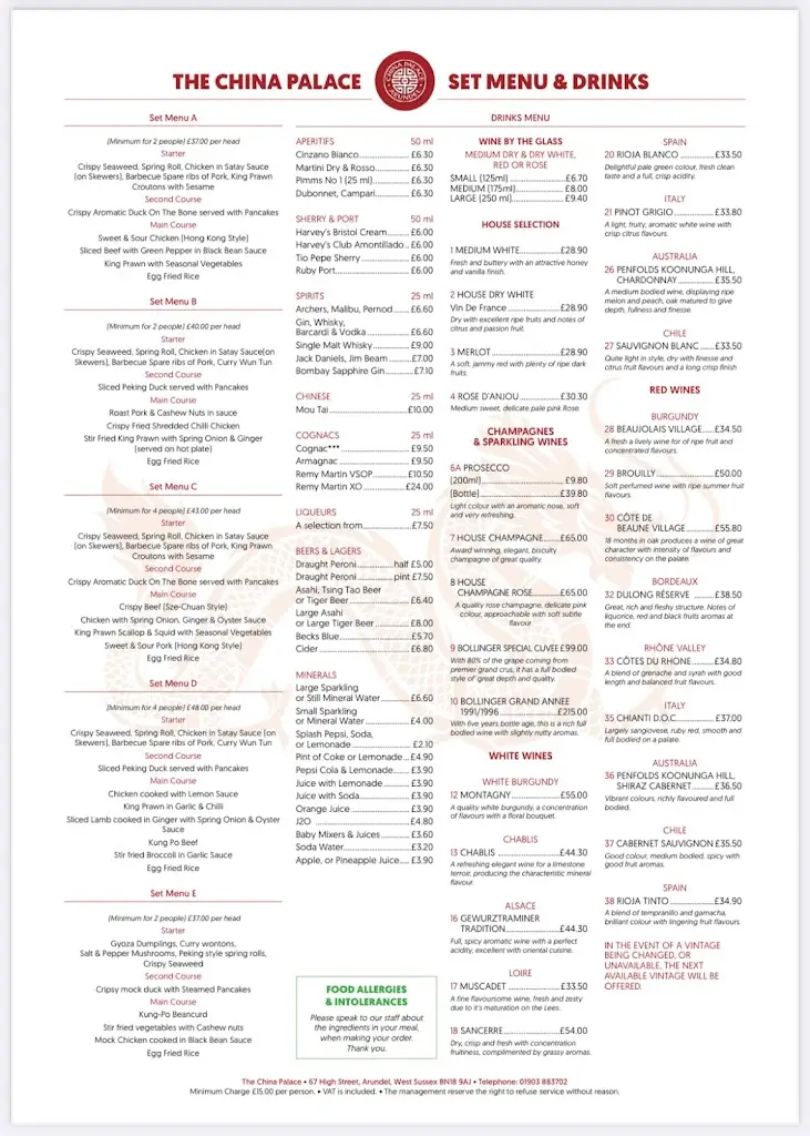 Menu_China Palace Arundel_Arundel_image_2