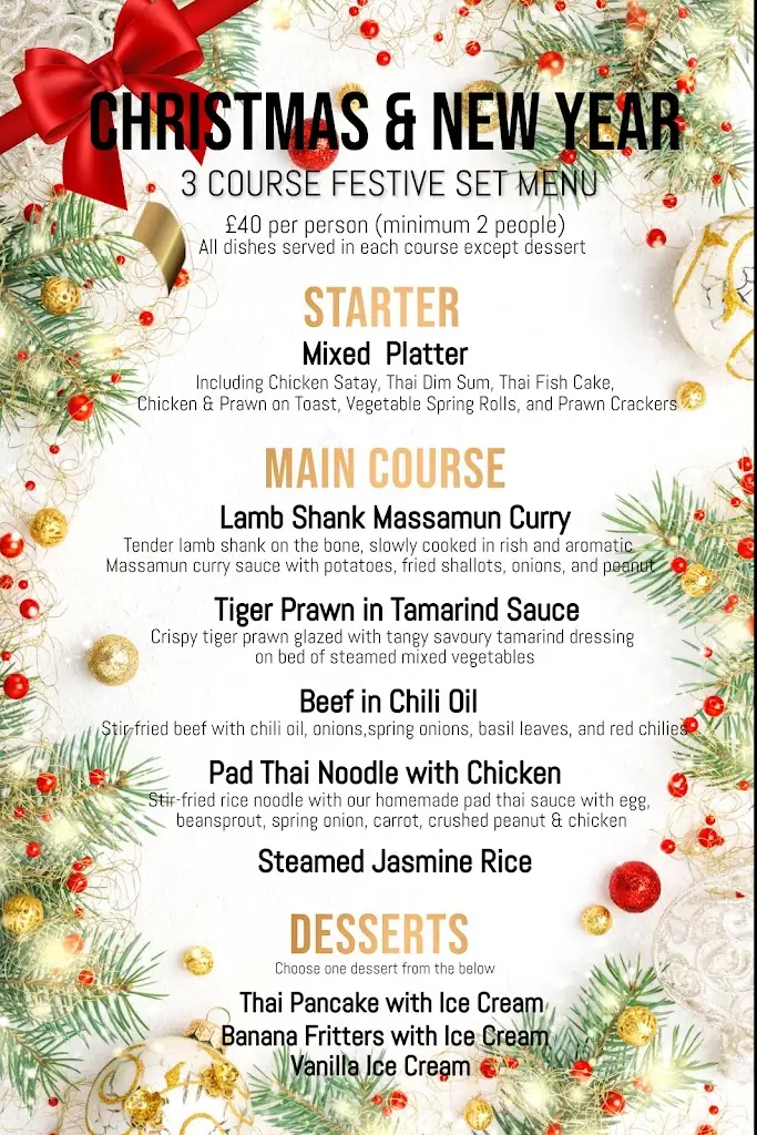 Menu_Thai Vintage Restaurant_Clacton-on-Sea_image_1