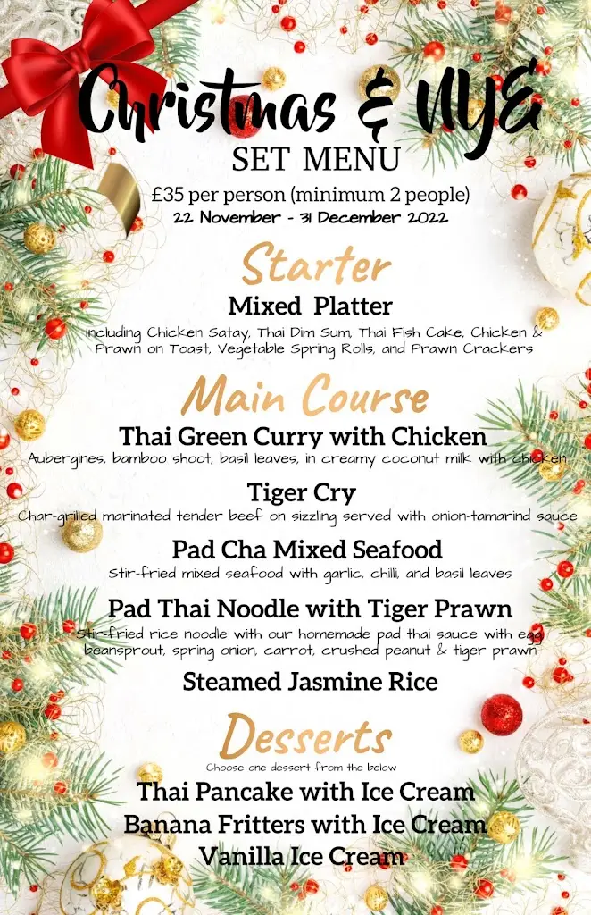 Menu_Thai Vintage Restaurant_Clacton-on-Sea_image_3