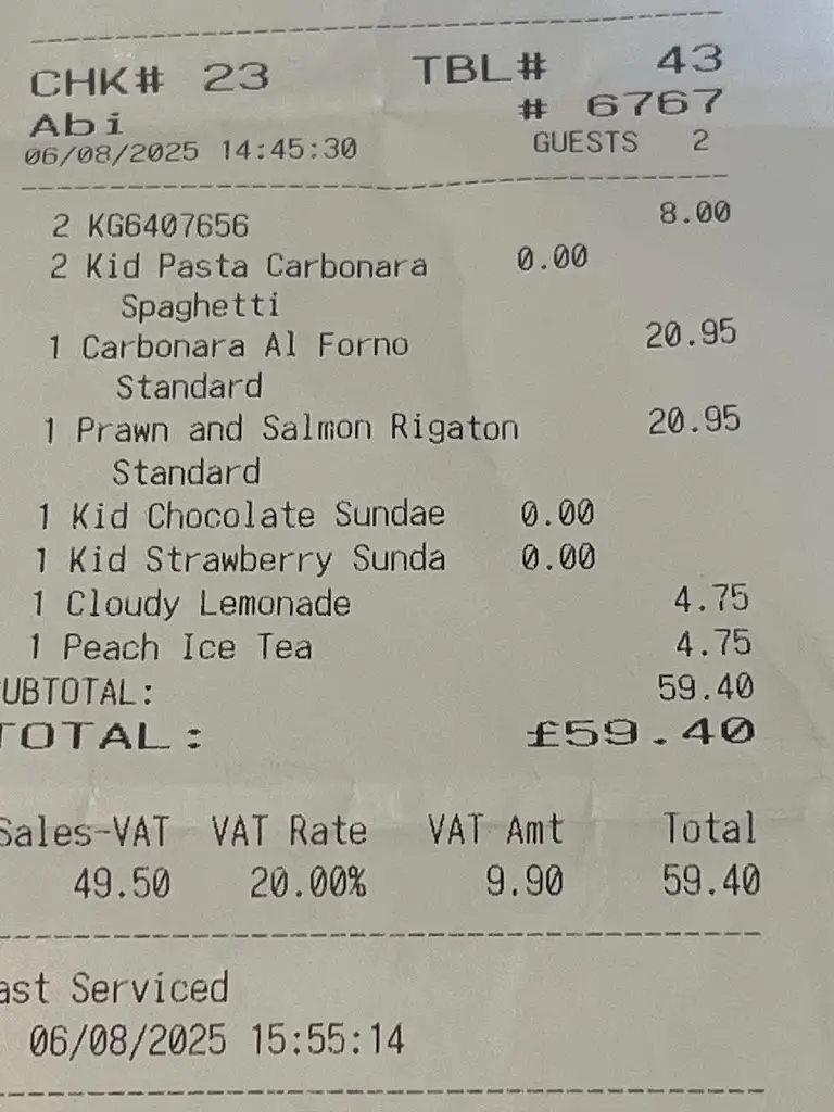 Menu_Prezzo Italian Restaurant Clacton On Sea_Clacton-on-Sea_image_3