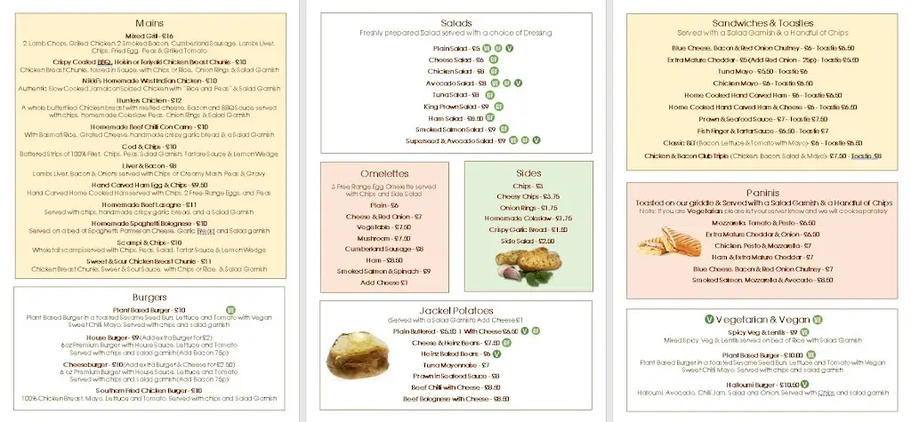 Menu_Nikki's Cafe Bistro_Clacton-on-Sea_image_3