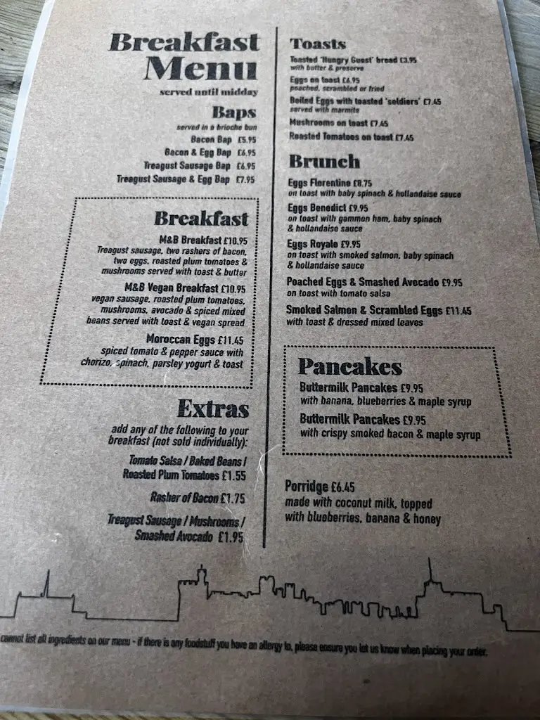 Menu_Motte & Bailey Cafe_Arundel_image_2