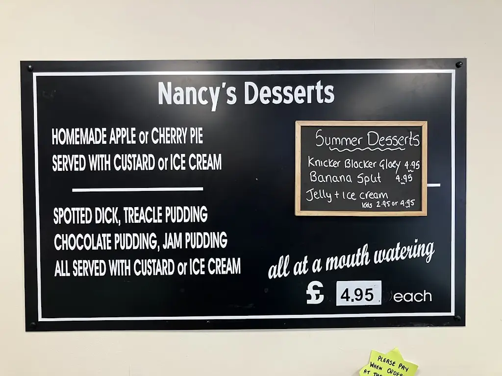 Menu_Nancy's Kitchen_Clacton-on-Sea_immagine_4