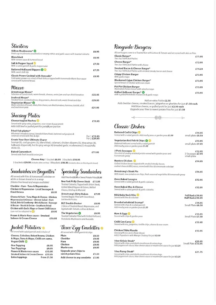 Menu_Armstrong's Bar & Restaurant_Clacton-on-Sea_image_4