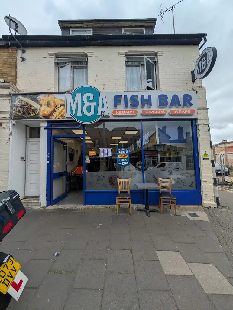 M & A Fish Bar ristorante a Clacton-on-Sea