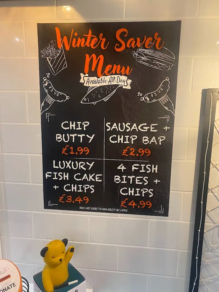 Menu_Fish & Chips Holland -on-Sea:The Golden Fillet_Clacton-on-Sea_immagine_1