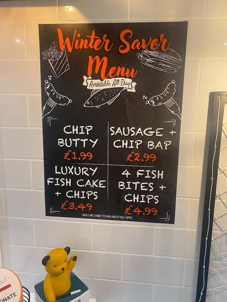 Menu_Fish & Chips Holland -on-Sea:The Golden Fillet_Clacton-on-Sea_immagine_2