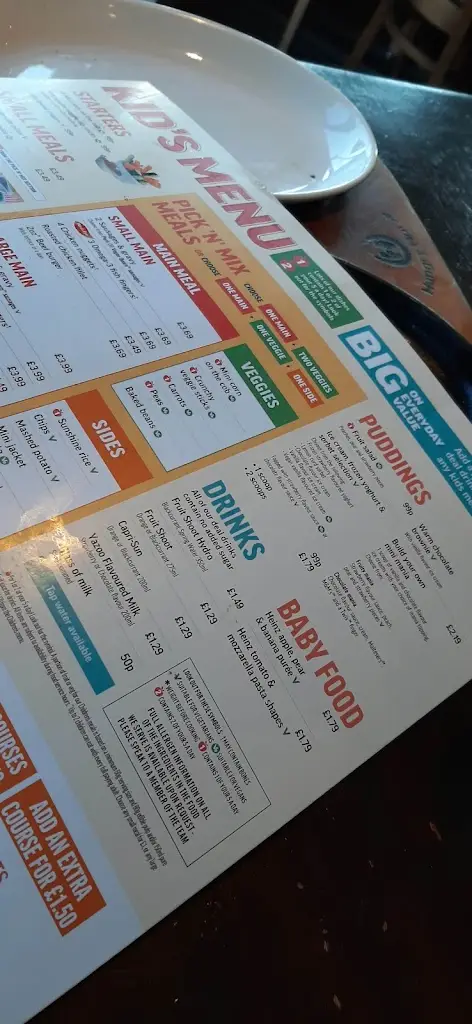 Menu_Roaring Donkey_Clacton-on-Sea_image_2