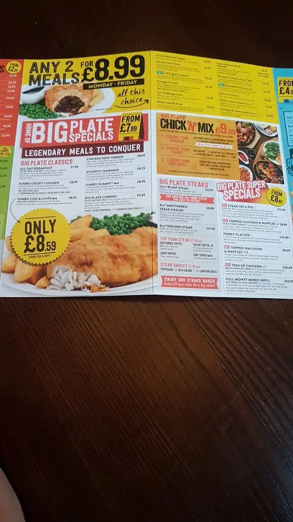 Menu_Roaring Donkey_Clacton-on-Sea_image_4