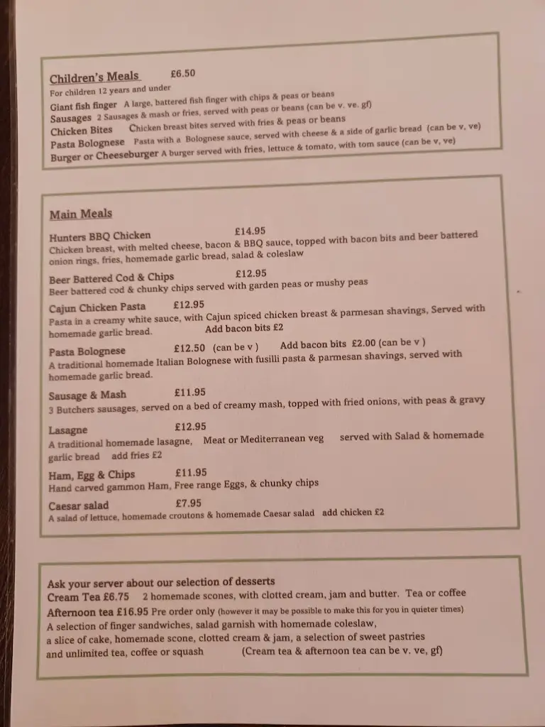 Menu_The Bluebird Tea Rooms_Clacton-on-Sea_image_1