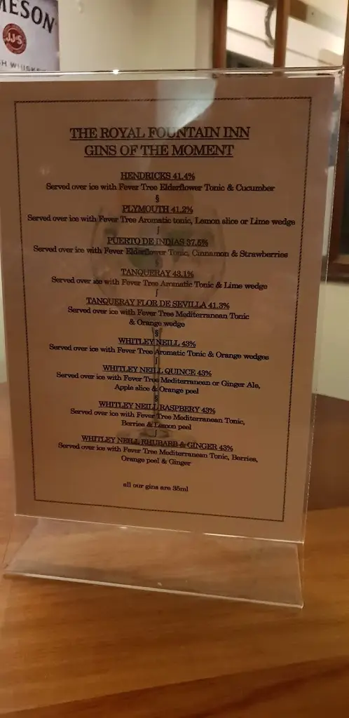 Menu_Royal Fountain Inn_Cleobury Mortimer_image_2