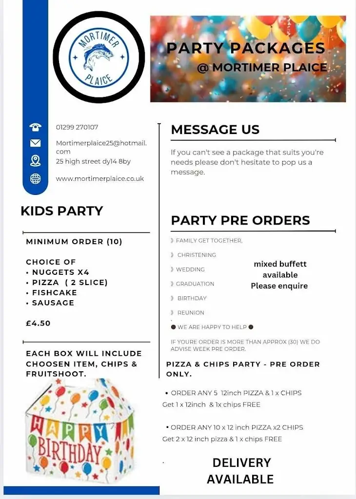 Menu_Mortimer plaice ltd._Cleobury Mortimer_image_3