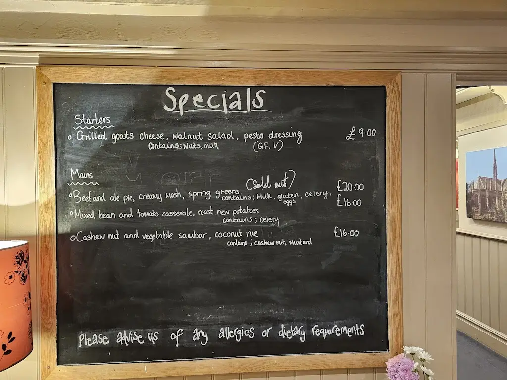 Menu_The White Swan_Arundel_image_4
