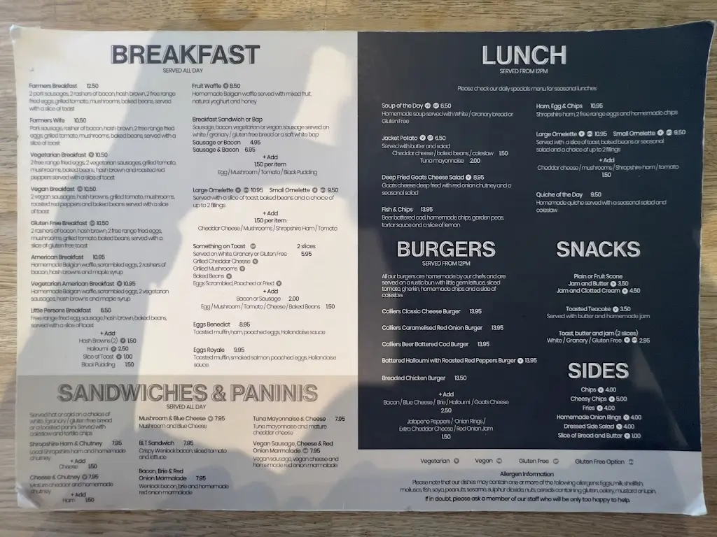 Menu_The Colliers Farm Shop and Cafe_Cleobury Mortimer_image_3