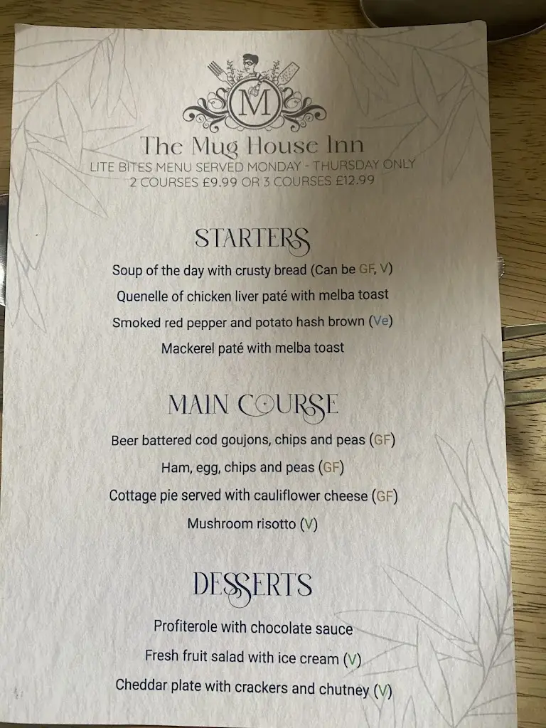 Menu_The Mug House Inn & Restaurant_Cleobury Mortimer_image_3