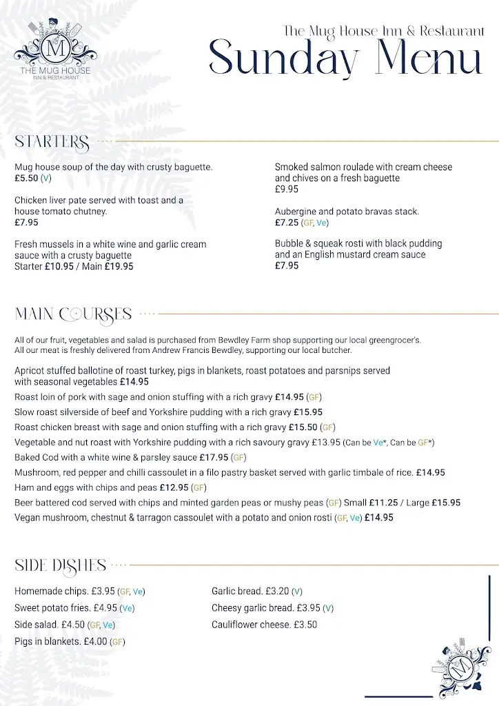 Menu_The Mug House Inn & Restaurant_Cleobury Mortimer_image_4