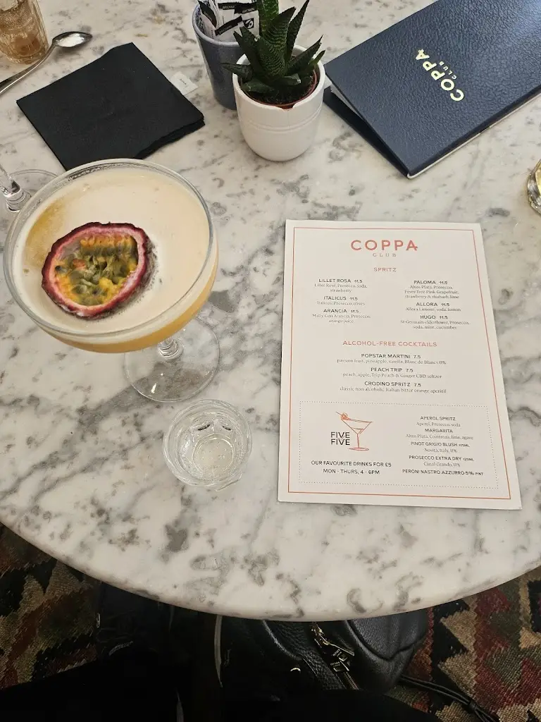 Menu_Coppa Club Clifton_Clifton_image_1